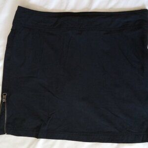 Women's Athleta, skirt/short, black, size 8.
